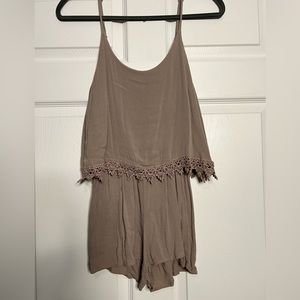 Forever 21 Brown Romper